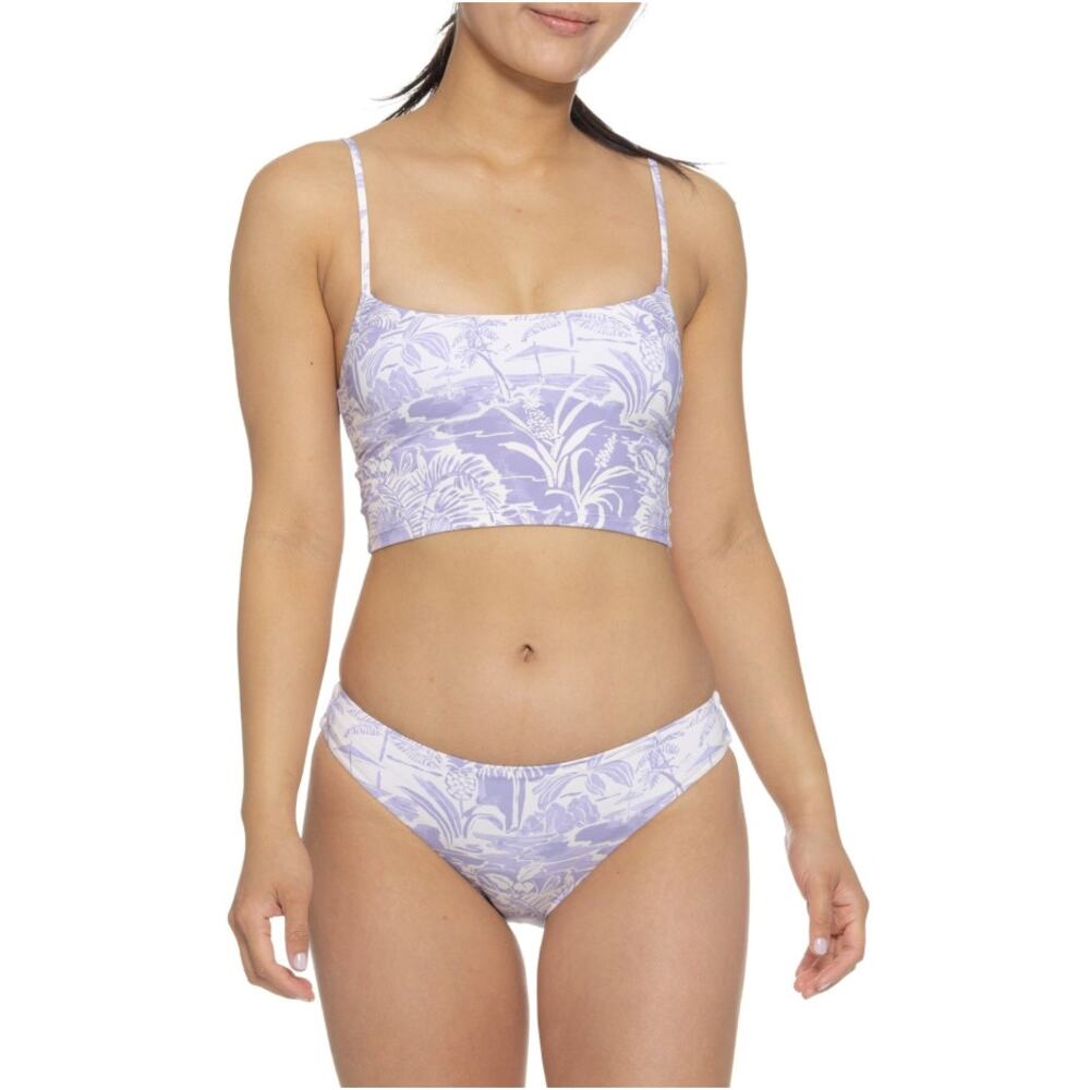Roxy Mana Two-Piece Hipster Bikini Tank Adjustable Straps XS NWT